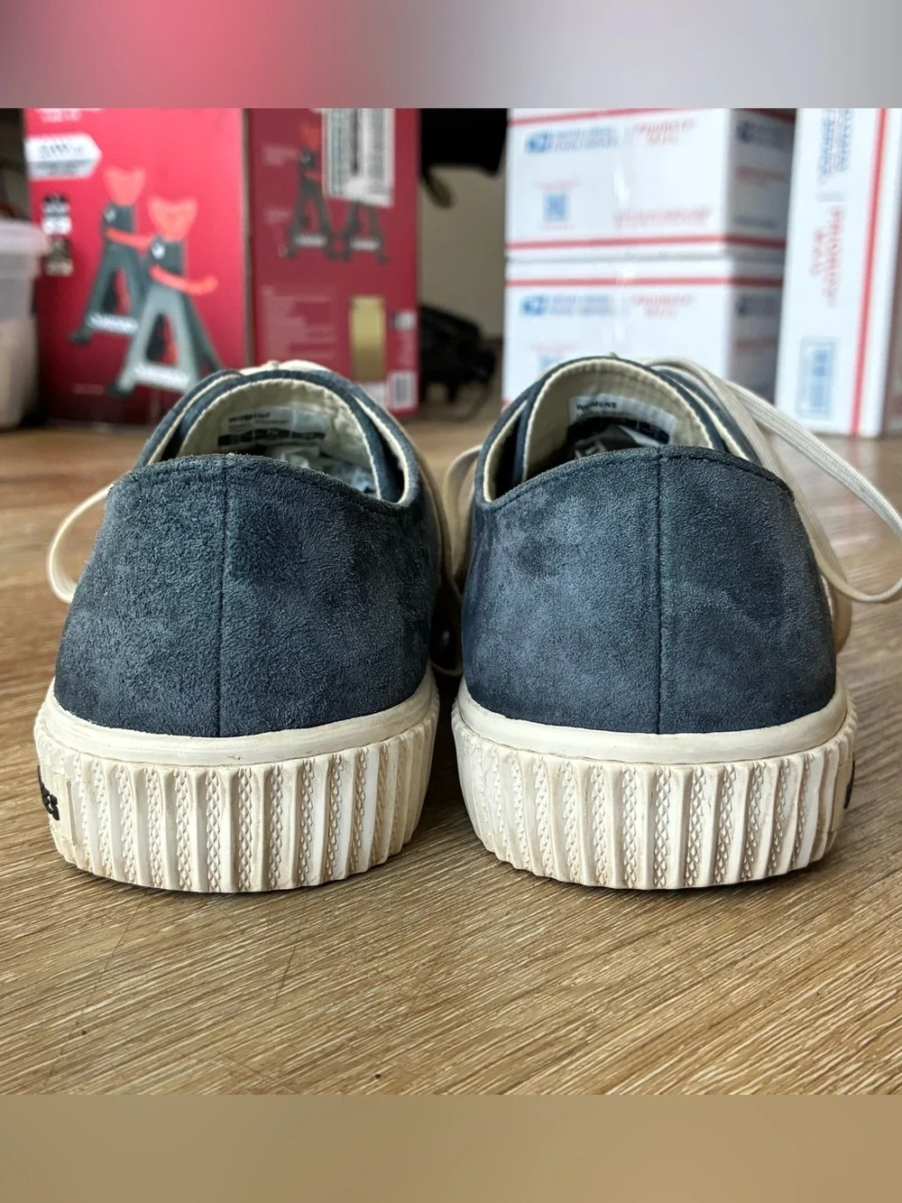 SeaVees Darby Suede Sneakers Navy Blue Women’s US 8.5 UK 6.5 EU 39.5